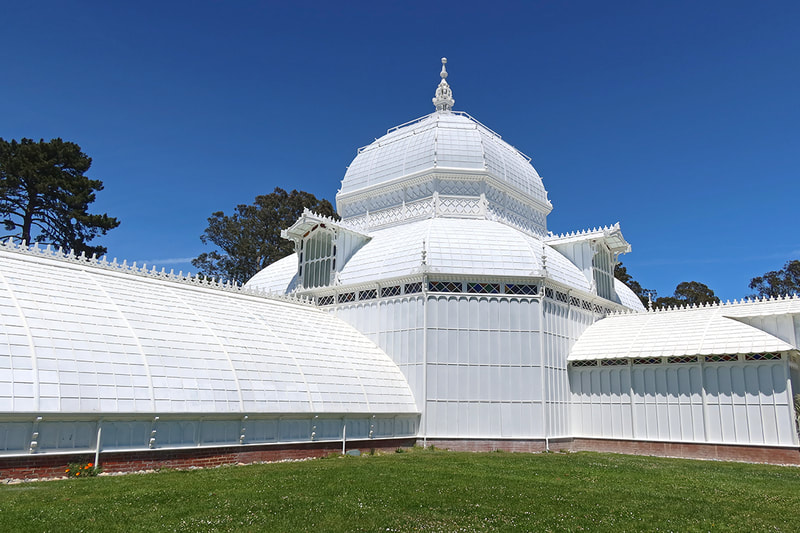 conservatory of flowers in golden gate park