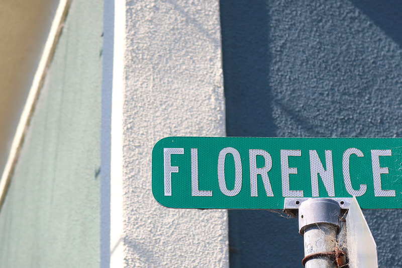 Florence street sign