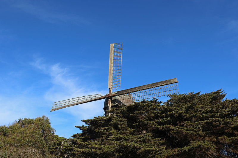 windmill in golden gate park
