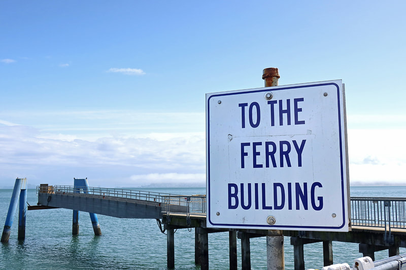 ferry building sign