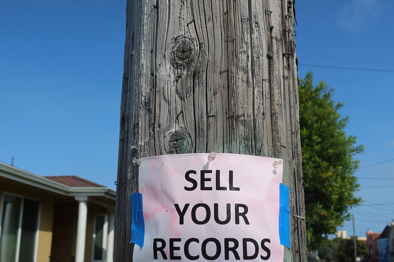 sell your record flyer
